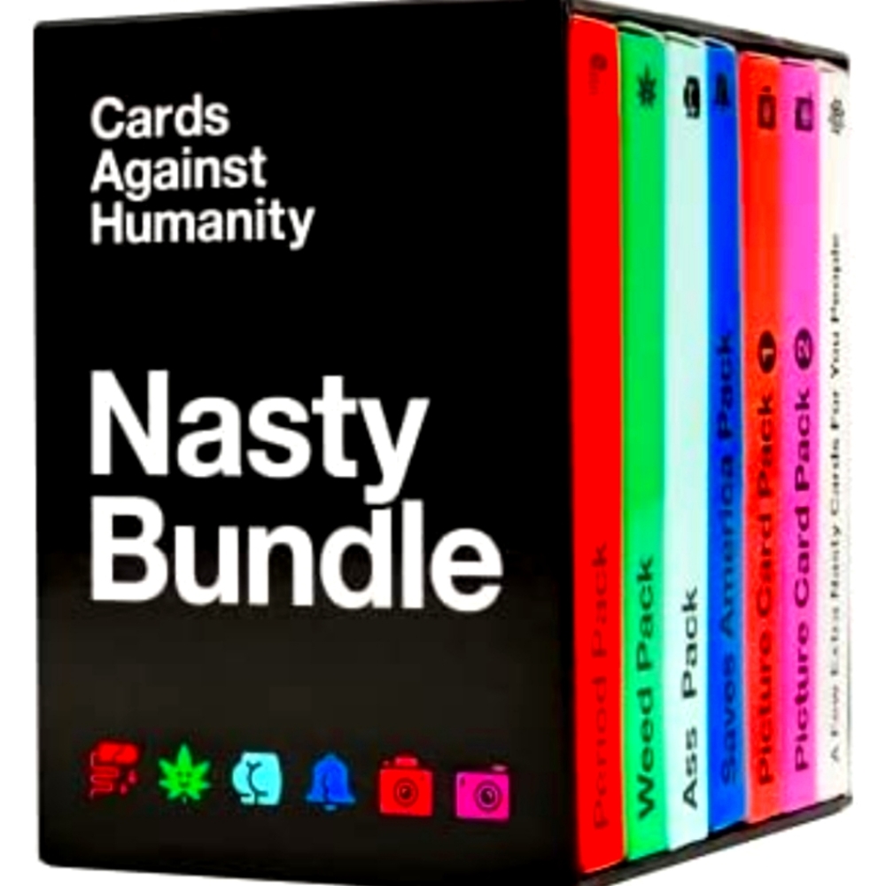 CARDS AGAINST HUMANITY NASTY BUNDLE